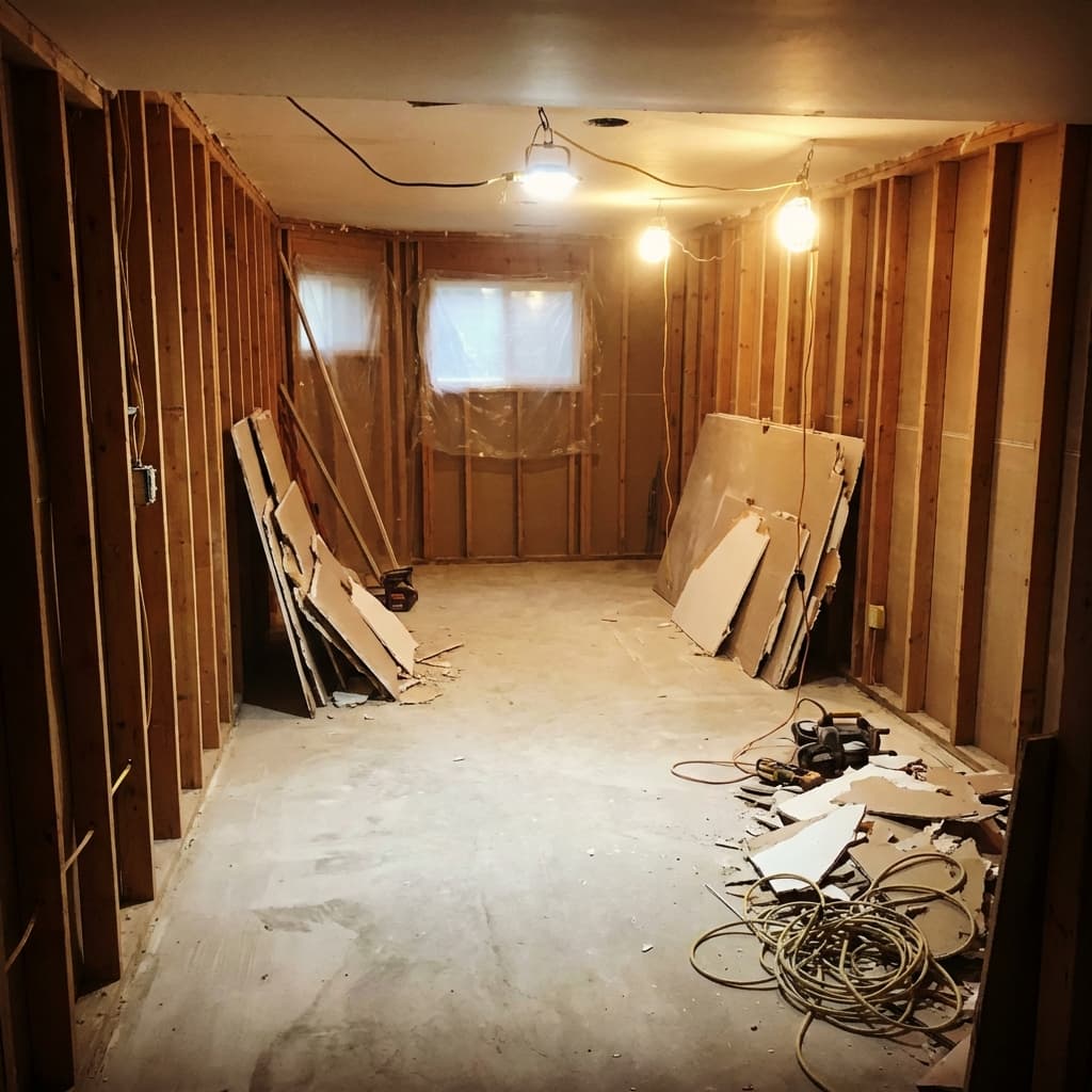 Flooded Basement Cleanup in Fort Collins, CO by Invictus Restoration Services